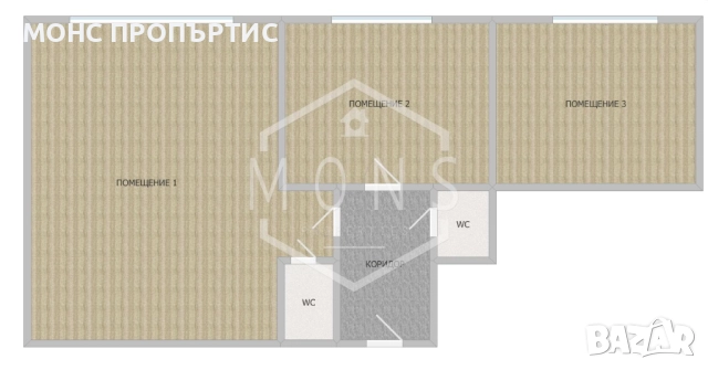 Два жилищни имота с общ вход  в центъра на гр. Горна Оряховица