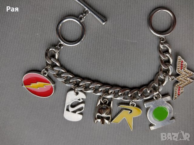 Гривна Parity \U003e Superhero Charms For Bracelets, снимка 4 - Гривни - 50722963