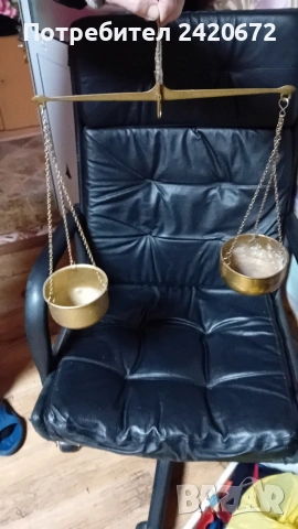 месингов  кантар везна, снимка 4 - Декорация за дома - 52985410