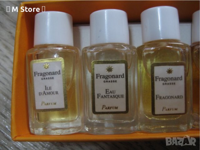 Fragonard винтидж сет мини ретро парфюми 5 броя, снимка 5 - Дамски парфюми - 36609342