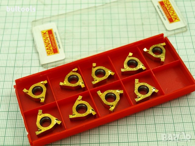 Борщанга с пластини за канали R154.0G 16CC01 SANDVIK , снимка 4 - Други инструменти - 35410519