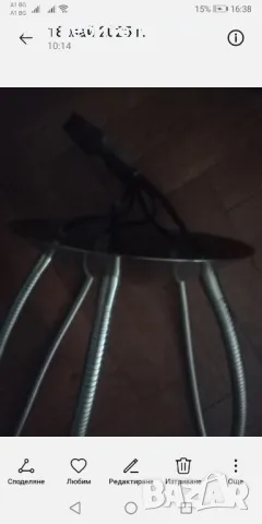 Витиндж абажур , снимка 3 - Полилеи - 50335838