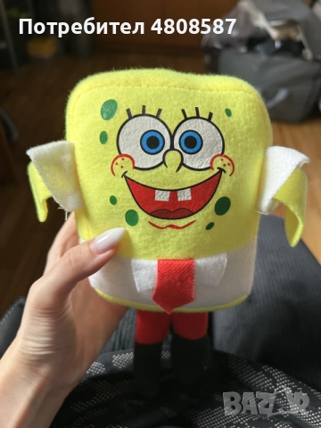 Детска плюшена играчка Sponge Bob, снимка 3 - Плюшени играчки - 55162580