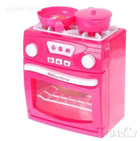 Барби готварска печка със звук и светлина, снимка 5 - Музикални играчки - 42863495