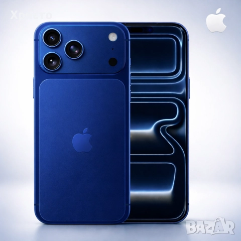 НОВ!!! Apple iPhone 17 Pro Max, 512GB, 5G, Deep Blue + подарък оригинален адаптер Apple, снимка 2 - Apple iPhone - 52832380