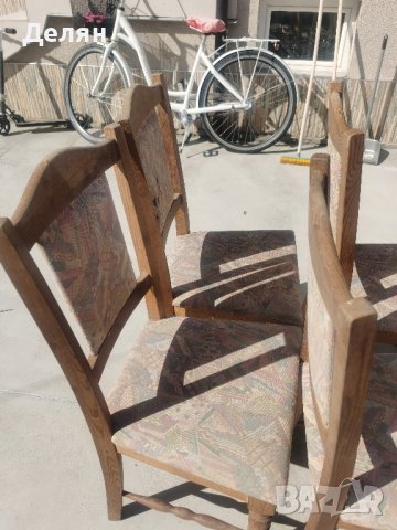 Продавам 6 дървени стола. , снимка 4 - Маси - 42484260