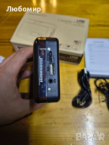 USB към MP3 касетофон, преносим аудио музикален плейър, конвертор от касета към MP3 със слушалки , снимка 11 - Радиокасетофони, транзистори - 52805991