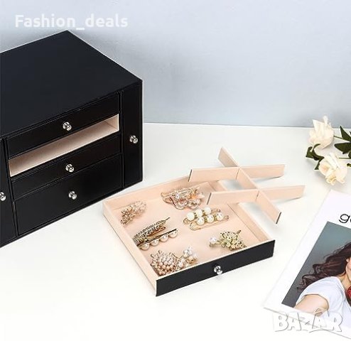 Нов Голям Организатор Кутия за Бижута с 6 Чекмеджета Подарък жена, снимка 7 - Други стоки за дома - 42825416