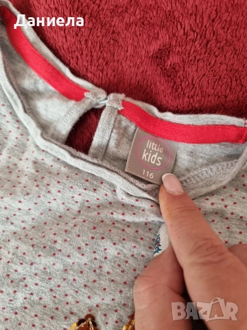 Коледни рокли 104 и 116 р-р, снимка 4 - Детски рокли и поли - 52736378