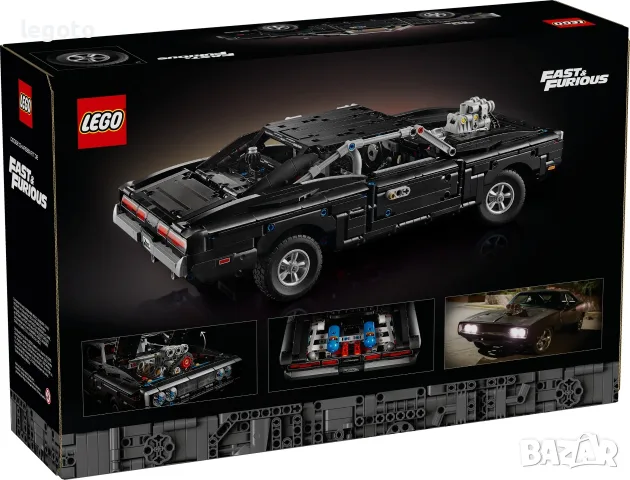 НОВО ЛЕГО 42231 Техник - Бързи и яростни - Додж Чарджър R/T LEGO 42231 TECHNIK - Fast & Furious -, снимка 3 - Конструктори - 56235067