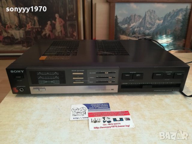 *sony ta-ax22b black amplifier-made in japan 3112201340