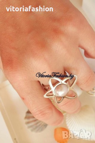 MISAKI - прекрасен сребърен пръстен, снимка 6 - Пръстени - 44336499