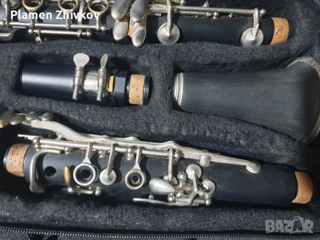 Стар кларинет в преносима оргинална чанта , снимка 5 - Антикварни и старинни предмети - 54188575