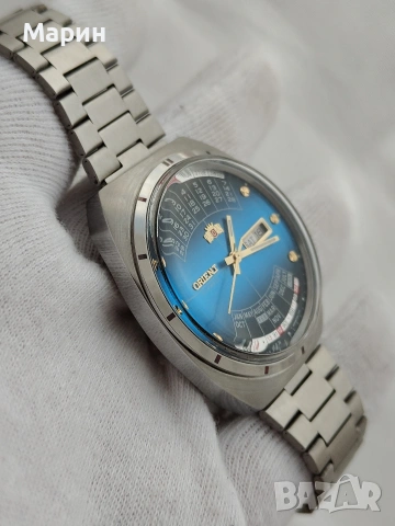 Orient вечен календар автоматичен, снимка 5 - Мъжки - 53296500