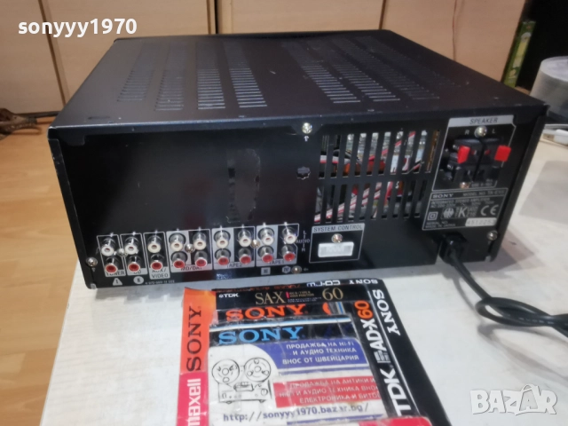 SONY TA-EX5 STEREO AMPLIFIER MADE IN JAPAN 1412252048, снимка 10 - Ресийвъри, усилватели, смесителни пултове - 52794548