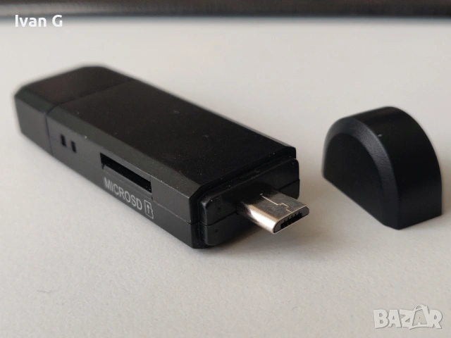 Четец за SD / micro SD карта, Card Reader за телефон или компютър, снимка 2 - Други - 54269296