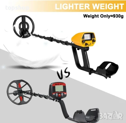 Професионален металотърсач / металдетектор с прецизна функция и режим на диска, макс. 1м. дълбочина, снимка 6 - Друга електроника - 50555712