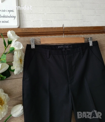 Нов черен елегантен панталон Zara , снимка 7 - Панталони - 51829108