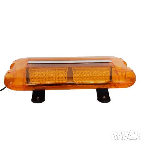 LED сигнална лампа за пътна помощ 570mm / 270mm / 100mm 12-24V оранжева 36 COB LED 12 режима 2 броя, снимка 2 - Аксесоари и консумативи - 55865227