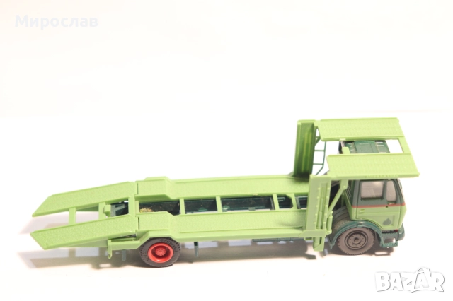 HERPA 1:87 H0 MERCEDES АВТОВОЗ КАМИОН МОДЕЛ КОЛИЧКА, снимка 6 - Колекции - 52931772