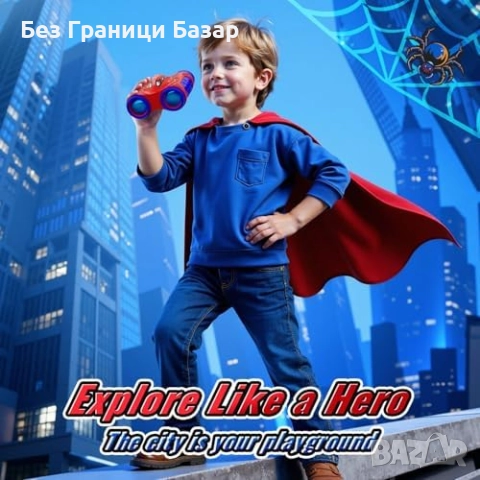 Нов Детски бинокъл с компас и наръчник за птици – подарък за момче коледа, снимка 6 - Образователни игри - 52750459