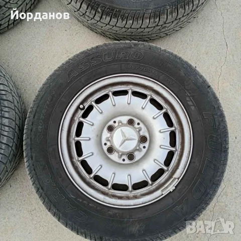 Комплект джанти за Mercedes Barock  14 цола 6,5 J, снимка 5 - Гуми и джанти - 55792574