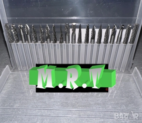 20бр фрези, борфрези от волфрамов карбид