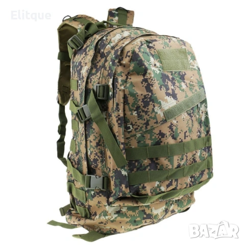 Тактическа раница 45 литра – издръжлива, удобна и готова за всяко приключение, снимка 8 - Раници - 54216082