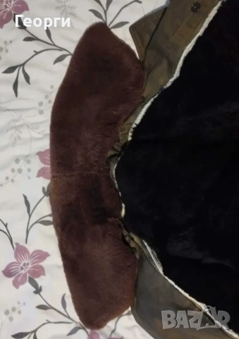 шуба с кожена подплата, снимка 3 - Палта - 52233047