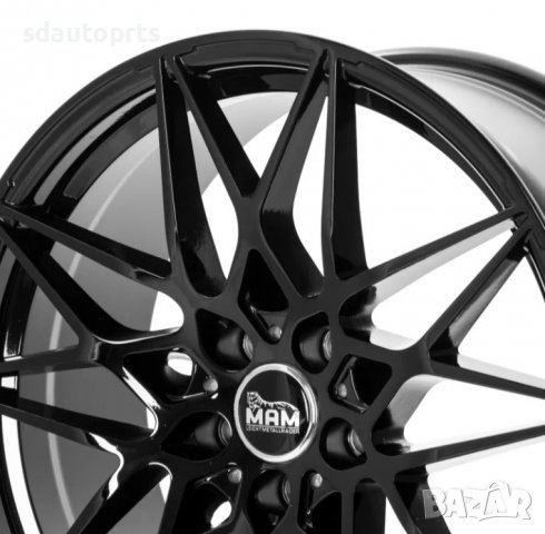 18" Джанти MAM БМВ 5X120 BMW E90 E91 F30 F31 F34 F36 E60 F10 F11 X3 X4, снимка 5 - Гуми и джанти - 38325889