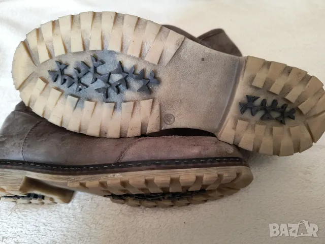 Дамски кожени  боти на комфортно ходило, снимка 5 - Дамски боти - 49300628