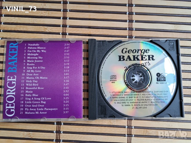 George Baker – The Very Best, снимка 2 - CD дискове - 50712394