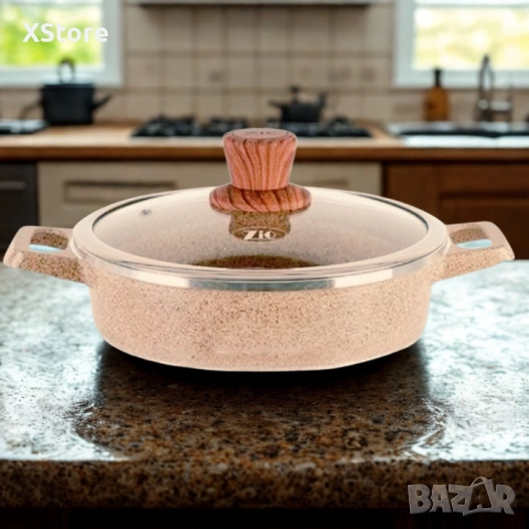 Комплект касерола с капак Lexical, снимка 3 - Съдове за готвене - 52507400