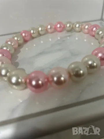 Колие  перли, антиквариат Германия, снимка 2 - Колиета, медальони, синджири - 48587151