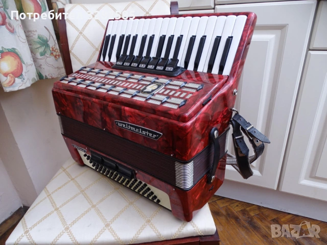 Акордеон Велтмайстер Серино 80 баса, снимка 6 - Акордеони - 53911354