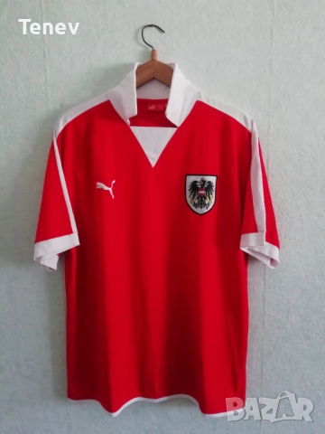Austria Centenary 2004 Puma оригинална тениска фланелка Австрия 100 години Shirt Trikot Jersey 