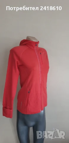 Icebreaker GT Merino Full Zip Hoodie Womens Size S/ M ОРИГИНАЛ! Дамско горнище с цял цип!, снимка 3 - Спортни екипи - 51369393