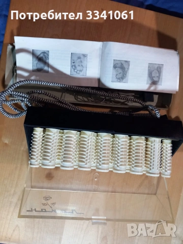 Ретро комплект за топло къдрене на коса, снимка 3 - Антикварни и старинни предмети - 53290736