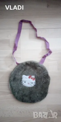 Чанта с котка-зелена, снимка 1