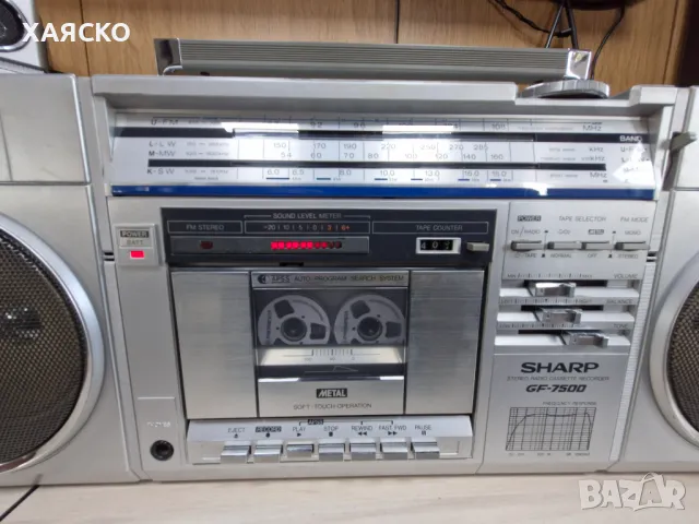 SHARP GF-7500, снимка 3 - Радиокасетофони, транзистори - 49115680