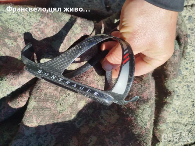 Карбон стойка за шише за велосипед колело bontrager , снимка 4 - Части за велосипеди - 53046838