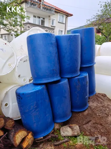 Бидони 220л подходящи за джибри и вода, снимка 2 - Други стоки за дома - 30017234