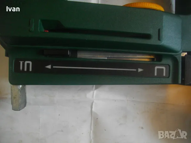 BOSCH PTK 23E Made in Germany ORIGINAL КОМБИНИРАН ЕЛЕКТРИЧЕСКИ ТАКЕР СКОБИ 12-23мм ПИРОНИ 23мм, снимка 3 - Други инструменти - 49328886