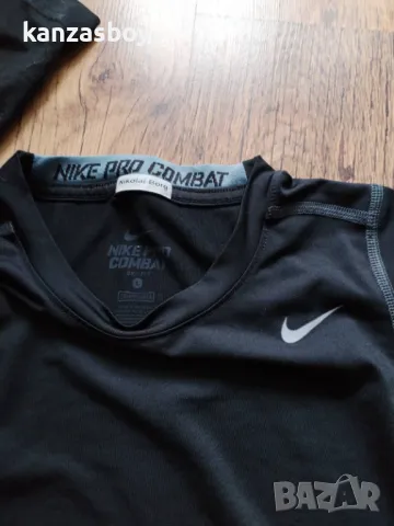 nike pro combat - страхотна юношеска тениска 147-158см. 100% оригинал точни размери дължина - 56см. 