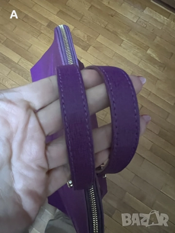 Дамска чанта естествена кожа Furla Piper L, снимка 6 - Чанти - 56184632