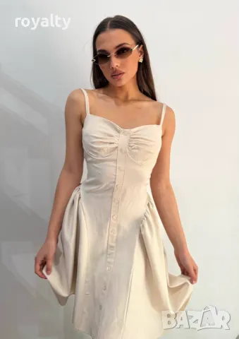 Стилна дамска рокля Различни цветове , снимка 6 - Рокли - 50272276