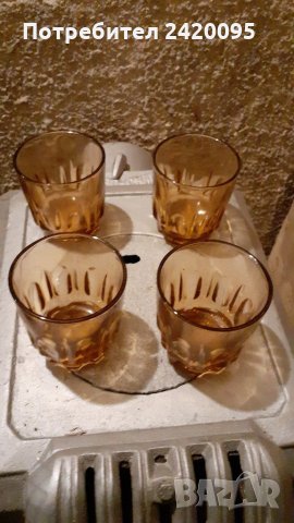 Стъклени чаши-10лв
