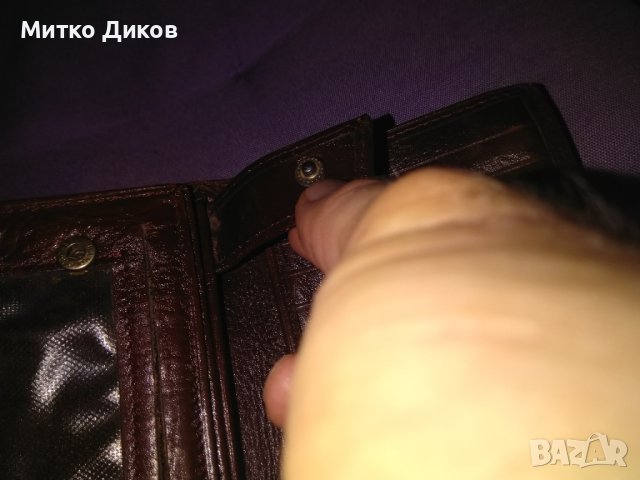 Портфейл Капраз естествена кожа 120х100мм-много прегради за карти, снимка 7 - Портфейли, портмонета - 42505219