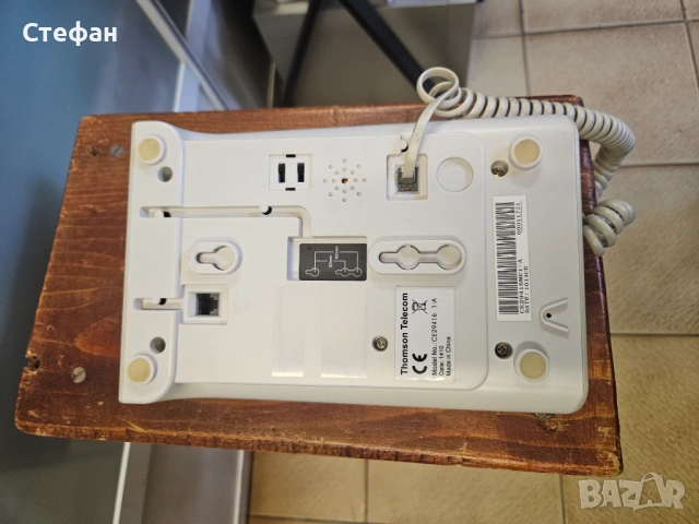 Стационарен телефон Alcatel CE29416  В перфектно техническо и визуално състояние., снимка 6 - Стационарни телефони и факсове - 51961955