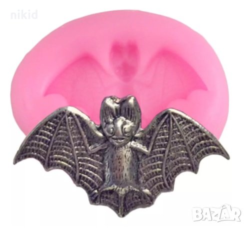 Мини прилеп прилепче силиконов молд форма за декорация торта фондан шоколад